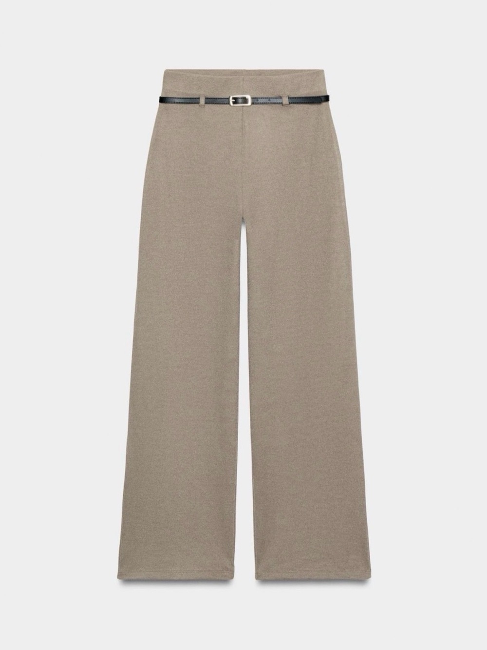 Zara belt pique trousers pants Medium